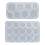 Ronde Coaster Mold DIY Epoxyhars Siliconen Mal Opslag-MD3476A 2