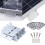 Solar Panel Z Brackets, Solar Panel Brackets, Heavy-Duty Aluminum Alloy Support System with Optimized Geometry, Rust Free and Weather Resistance 3