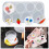 Ronde Coaster Mold DIY Epoxyhars Siliconen Mal Opslag-MD3476A 3