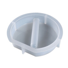 Diy Crystal Epoxy Resin Mold Irregular Test Tube-D semicircle