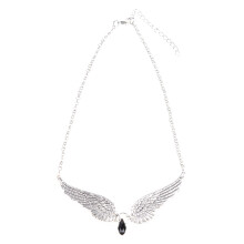 Eenvoudige hanger engelenvleugels ketting sieraden zilveren
