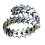 Exquisite Gothic Fish Bone Ring Punk Open Adjustable Ring for 5