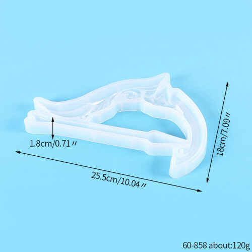 Moule à arc Unique et flèche pour bricolage, moulage en époxy 1