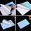 Papier autocollant imperméable en vinyle holographique 5