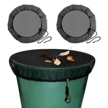 Universal Spare Wheel Cover For Outdoor Garden Use, Adjustable Drawstring Ensures Water Collection Buckets Are Kept Clean And Ready For Use