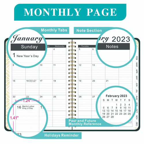 2025Planner: Η διπλή βιβλιοδεσία εξασφαλίζει ομαλή περιστροφή σελίδων, αντοχή στη 2
