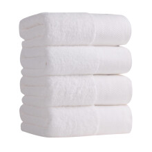 Microfiber Material Hand Towels, Lightweight Lasting Durable & Strong Water Absorption for Gym & Pool Use, Quick Dry & Highly Absorbent (White)