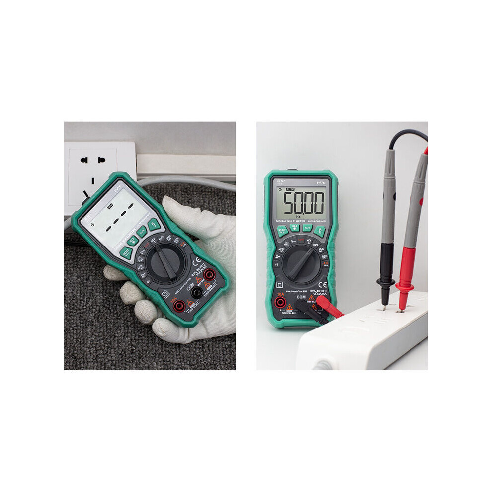 Professional Digital Multimeter, Auto_ranging Dmm With True Rms Measurement For Accurate Electrical Testing, High Reliability And Overload Protection 9169997111814