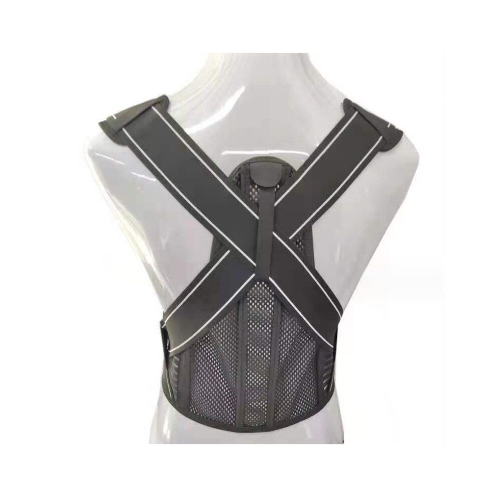 Adjustable Back Brace, Posture Corrector For Men And Women, Shoulder Straightener, Breathable Mesh Backing, Spinal Curvature Correction, Lumbar