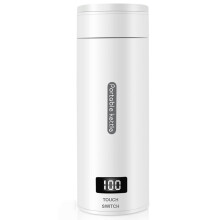 Hervidor eléctrico compatible con voltaje global, 500 ml, calentador de agua portátil con tecnología de seguridad mejorada y aislamiento de doble