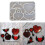 Angel Devil Wing Keychain Silicone Mold with Hole Keyring 2