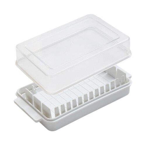 Butterschneider-Box mit Deckel, Butterdose aus 1