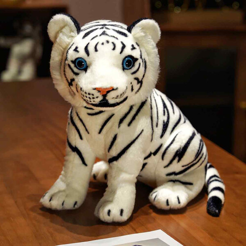Παιχνίδι Big Tiger, Εγγύηση Ευτυχίας, Εξαιρετικά Μαλακή Γούνα, Κατασκευασμένο με 1