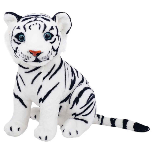 Παιχνίδι Big Tiger, Εγγύηση Ευτυχίας, Εξαιρετικά Μαλακή Γούνα, Κατασκευασμένο με