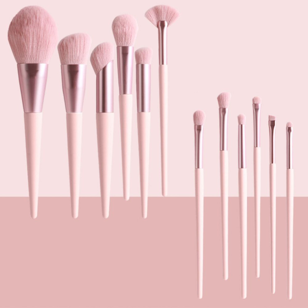Complete Beauty Tools for Professional Makeup Brushes, Portable Make Up Brushes with Synthetic Fiber Bristles for Eyebrow and Eyeliner Brushes,