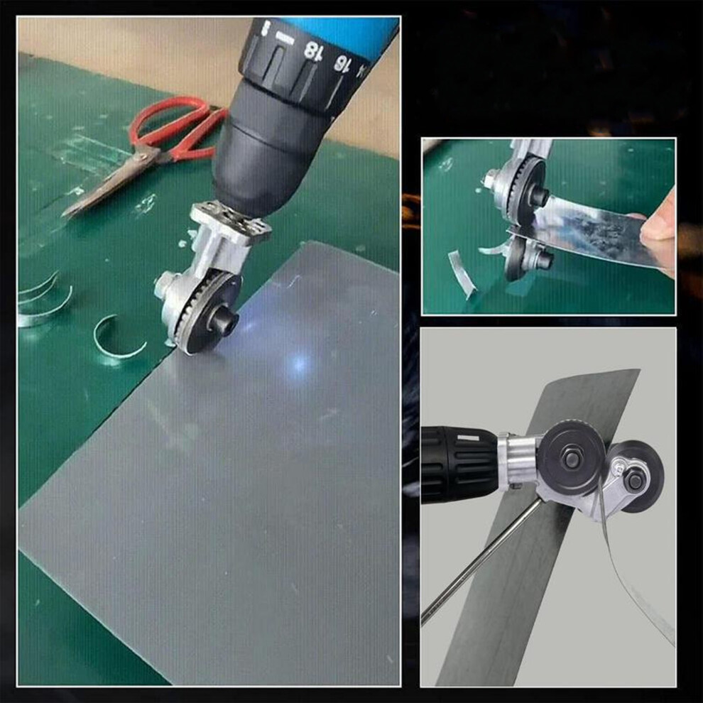 Electric Drill Plate Cutter Adapter For Copper Iron Sheets 0.8-1.5Mm 7901369589621