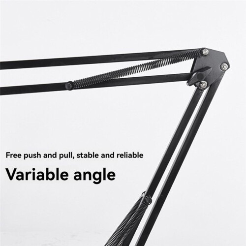 Microphone Arm Stand Table Top Universal Cantilever Microphone Stand Microphone Shock Clamp Stand for Microphone 1
