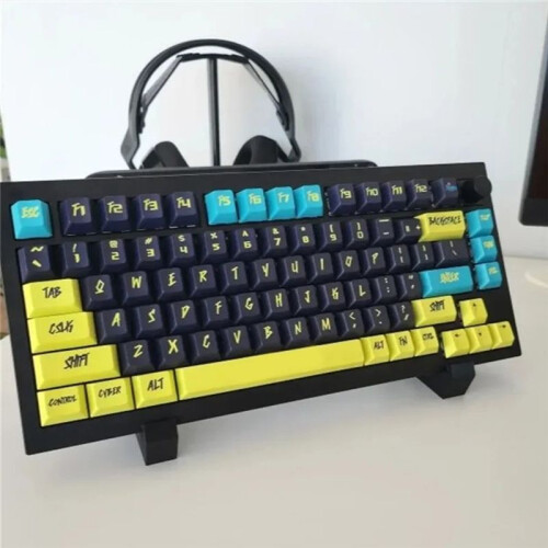 Keyboard Display Stand 3D Printing for Computer Mechanical Keyboard Holder Layer Rack Tray Accessories Black 1