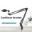 Microphone Arm Stand Table Top Universal Cantilever Microphone Stand Microphone Shock Clamp Stand for Microphone 4