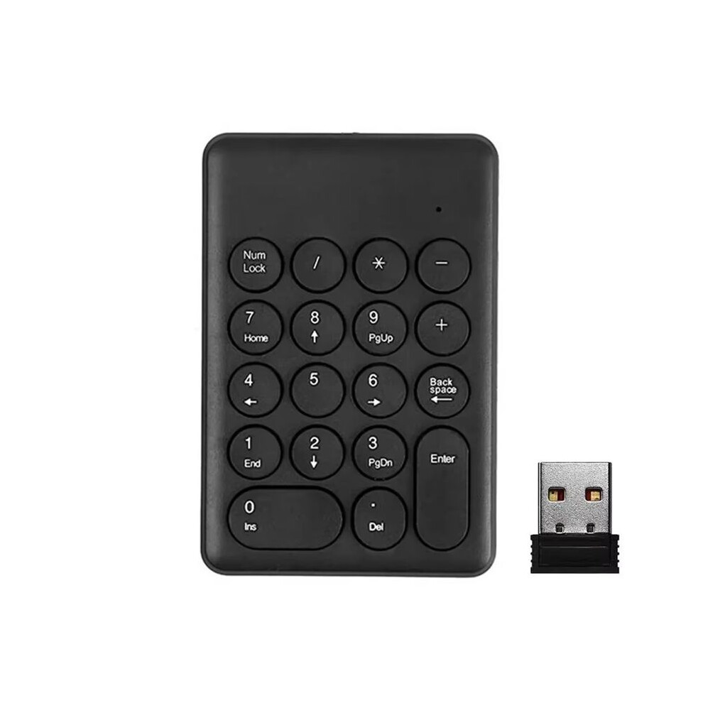 New 2.4G Wireless Digital Keyboard Usb 18Keys Numeric Keypad Numpad Accounting Teller For Laptop Notebook Tablets A 6032029520522