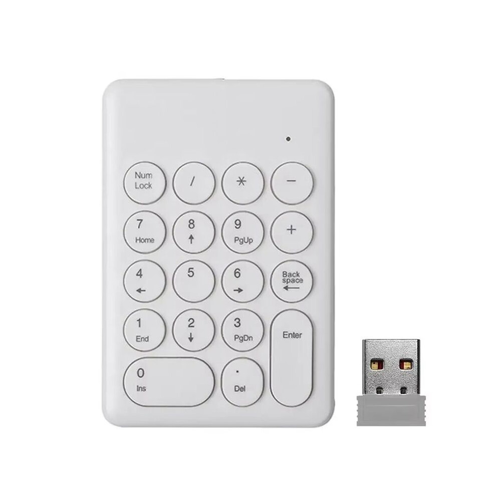 New 2.4G Wireless Digital Keyboard Usb 18Keys Numeric Keypad Numpad Accounting Teller For Laptop Notebook Tablets B 4712060468206