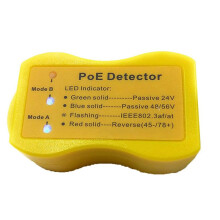 POE-Detektor Erkennt Schnell Power Over Ethernet mit RJ-45 POE-Tester und Passiver LED-Anzeige