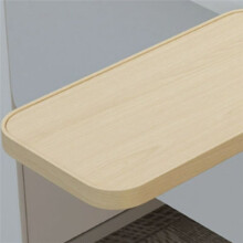 Wrist Rest Mount Holder Mouse Pad Support Foldable Metal Left Right Clamp