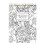 Color-in Spiral Tally Book for Classroom Office Plan Work Schedule Checklists Planer Book 1