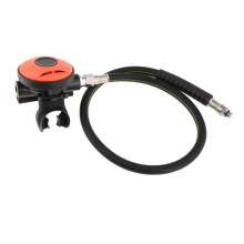 Regulador de Segunda Etapa para Buceo con Manguera y Ajustador de Respiración. Accesorio para Buceo, Snorkel y Suministros de Buceo B