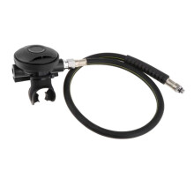 Regulador de Segunda Etapa para Buceo con Manguera y Ajustador de Respiración. Accesorio para Buceo, Snorkel y Suministros para Buceadores C