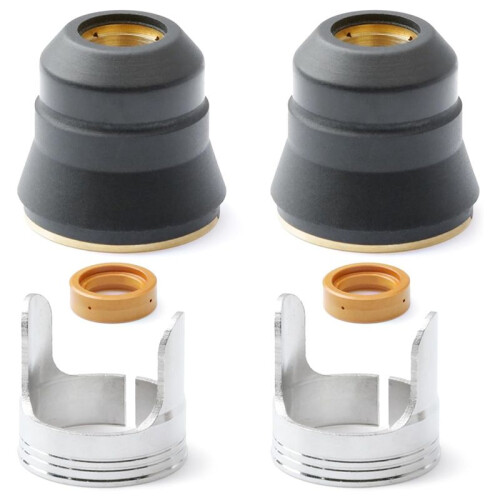2 Pack Tip Kit Replacement for Harbor Freight Titanium Plasma Cutter 45 IPT-45 TI-PC45 56255