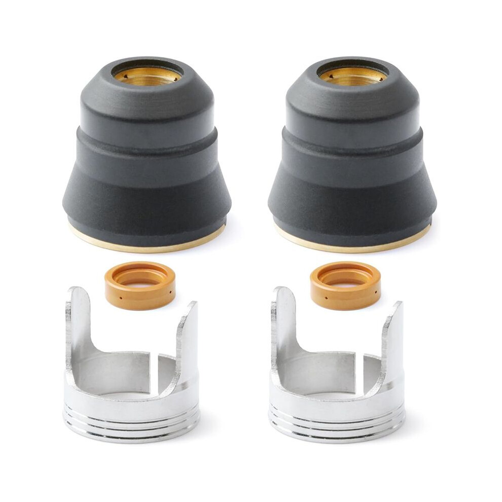 2 Pack Tip Kit Replacement For Harbor Freight Titanium Plasma Cutter 45 Ipt-45 Ti-Pc45 56255 4711826712348