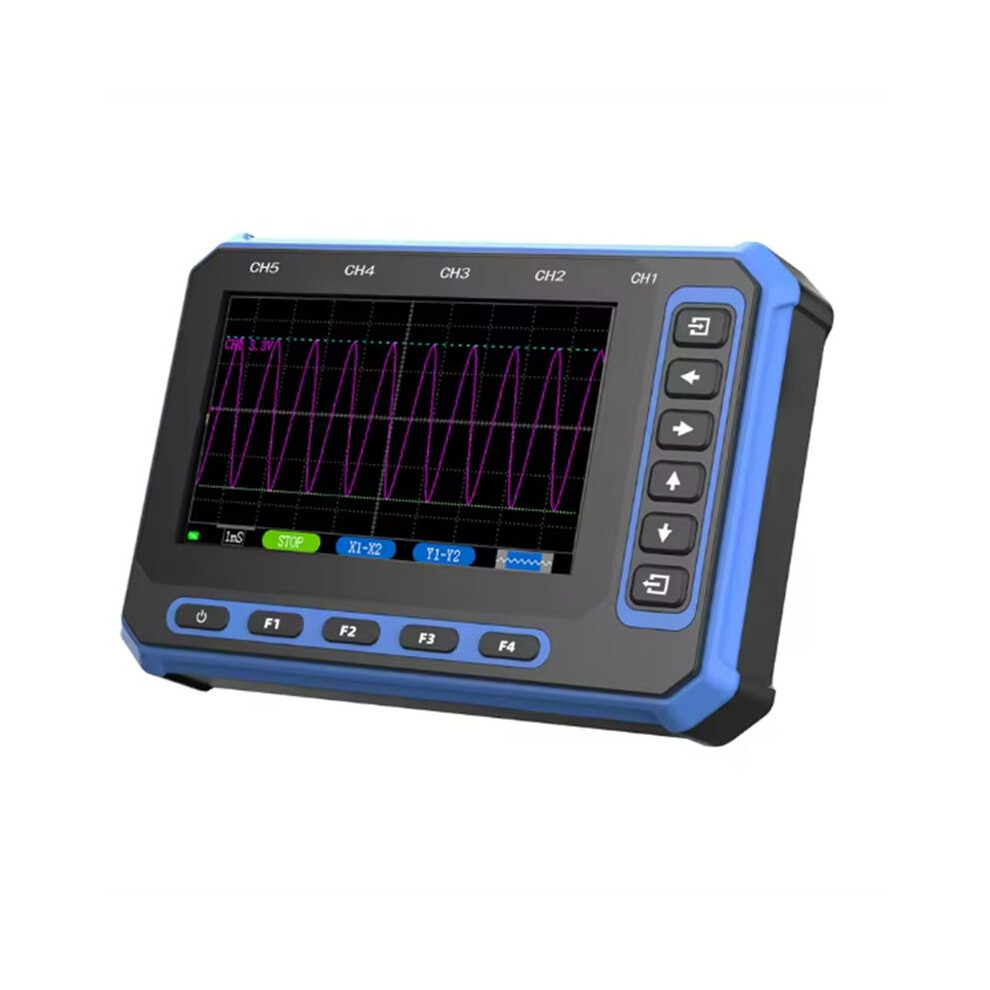 Tooltop Digital Oscilloscope 5-Channel 1Mhz Bandwidth Tablet Oscilloscope 4.3-Inch Large Scrren Usb Oscilloscope 6031587910226