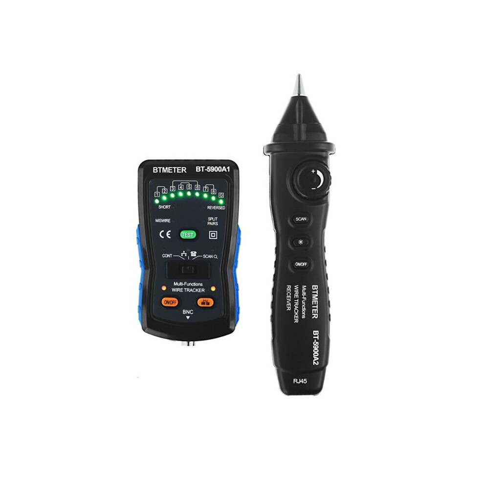 Btmeter Cable Finder Tone Generator Probe Kit-Rj11 Rj45 Wire Tracker Toner Ethernet Lan Network,Continuity Checker Cable Tester 4712427777989