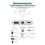 For  Interfaceg/Type C to USB 3.0/3.5mm/Type C OTG Adapter 3.5mm Audio Jack Splitter for / with Charging 6
