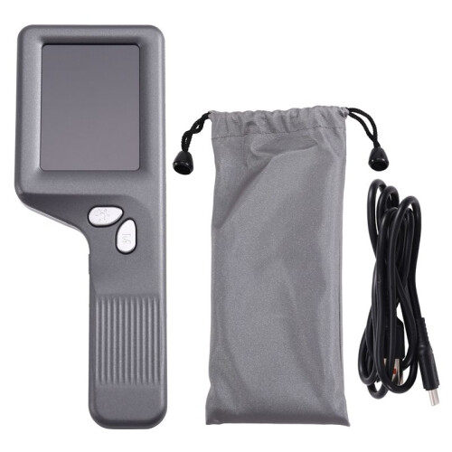 Microscope Handheld Magnifying Digital Microscope for Educational Science Portable Jewelers Loupe with Screen Magnifier
