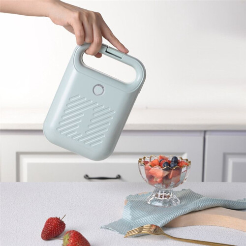 Multifunction Sandwich Maker Fast Heating Toaster Breakfast Making Machine Kitchen Electric Baking Pan Roast Meat EU 2