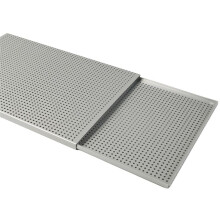 Bandeja para Hornear Hojaldre, Antiexpansión, Perforada, de Aleación de Aluminio Anodizado Duro, Comercial. A