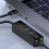 Wired Network Card Type-C to 3.0HUB 100M Network Card Mobile Phone Tablet Notebook Desktop RJ45 Silver 3