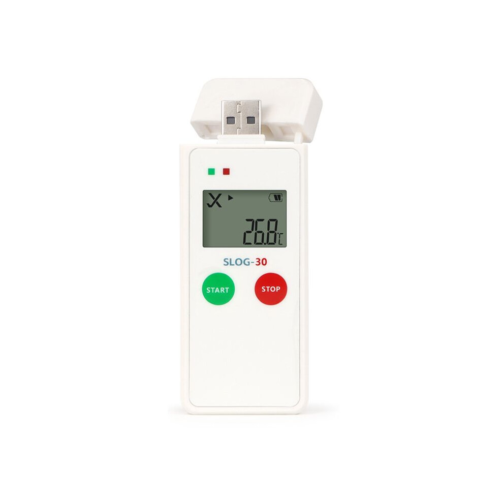 Temperature Recorder Usb Temperature Data Logger Food Medicine Refrigerated Transportation White 4713265023085