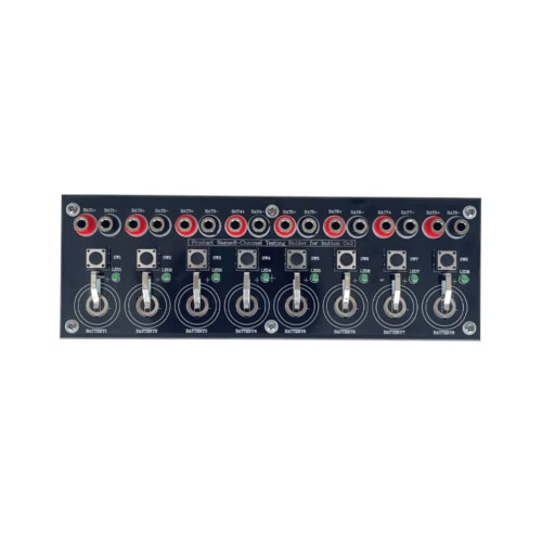 8 Channel Testing Fixture BC-8C for Button Cell Battery Analyzer Not Including Lines