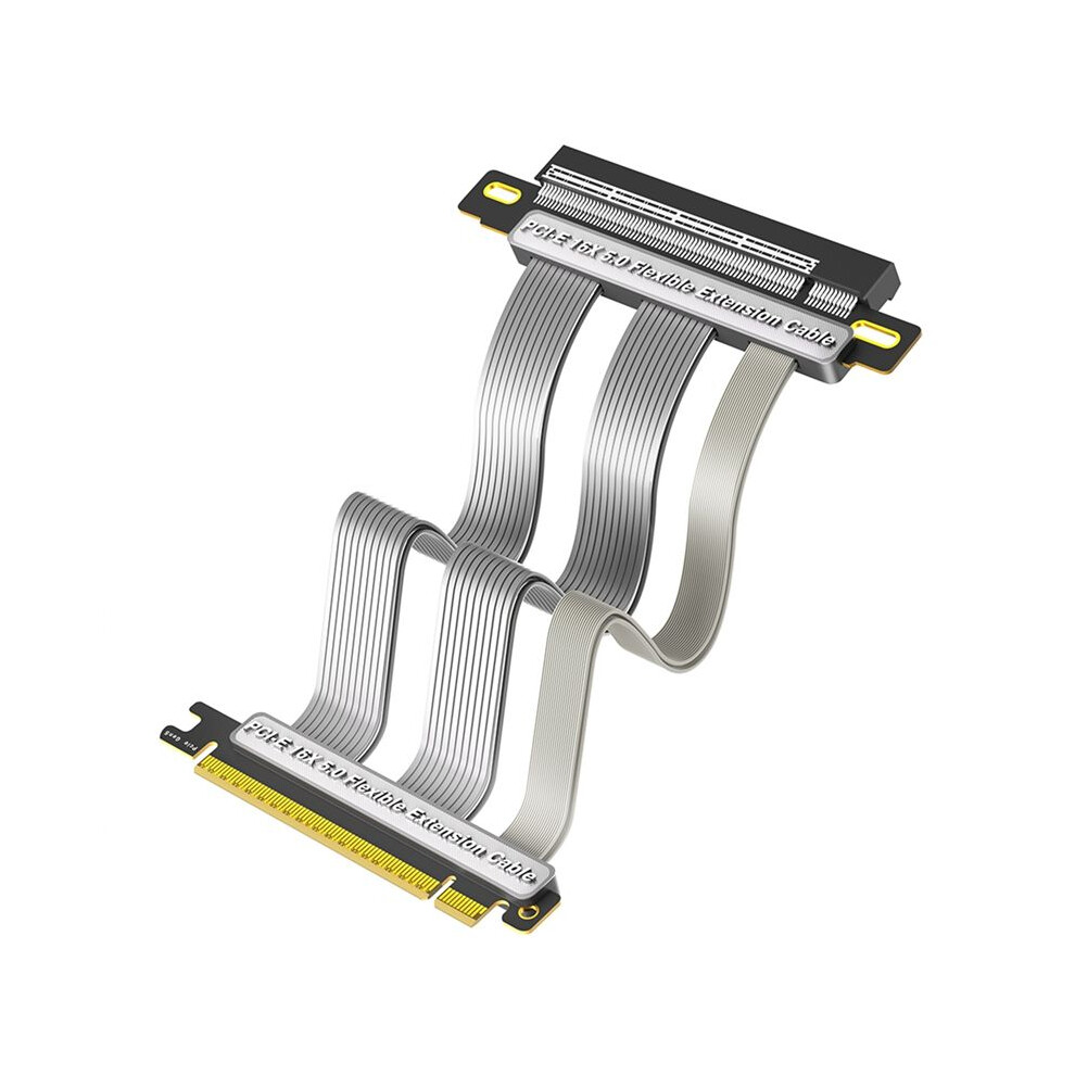Pci-E 5.0 16X Expansion Cable 180 Degree Vertical Installation Gpu Cable For Pc Desktop Computer 6032125414138