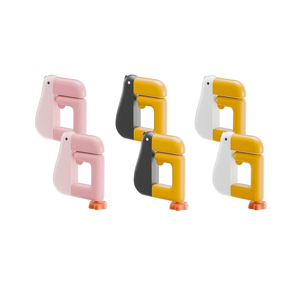6Pcs Desk Hooks, Purse Hook For Table, Portable Duck Shaped Detachable Non-Slip Hook No-Drill Purse Hanger 6031891473462