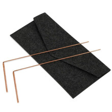 Dowsing Rods, 2Pcs Dowsing Rods Copper Spiritual, Copper Dowsing Rods Divining Rods for Finding Water, Detect Gold