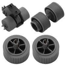 Roller Assembly Kit for FI-7600 FI-7700 FI-7600C FI-7700S Scanner Pickup Roller Leather Case
