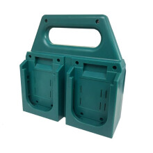 Lithium Battery Mount Holder for 18V Li-Ion Battery BL1830 BL1860 Equipped with Charging Function EU Plug