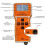 RC3563 18650 Battery Voltage Internal Resistance Tester High Precision Trithium Lithium Iron Phosphate Battery Tester 3