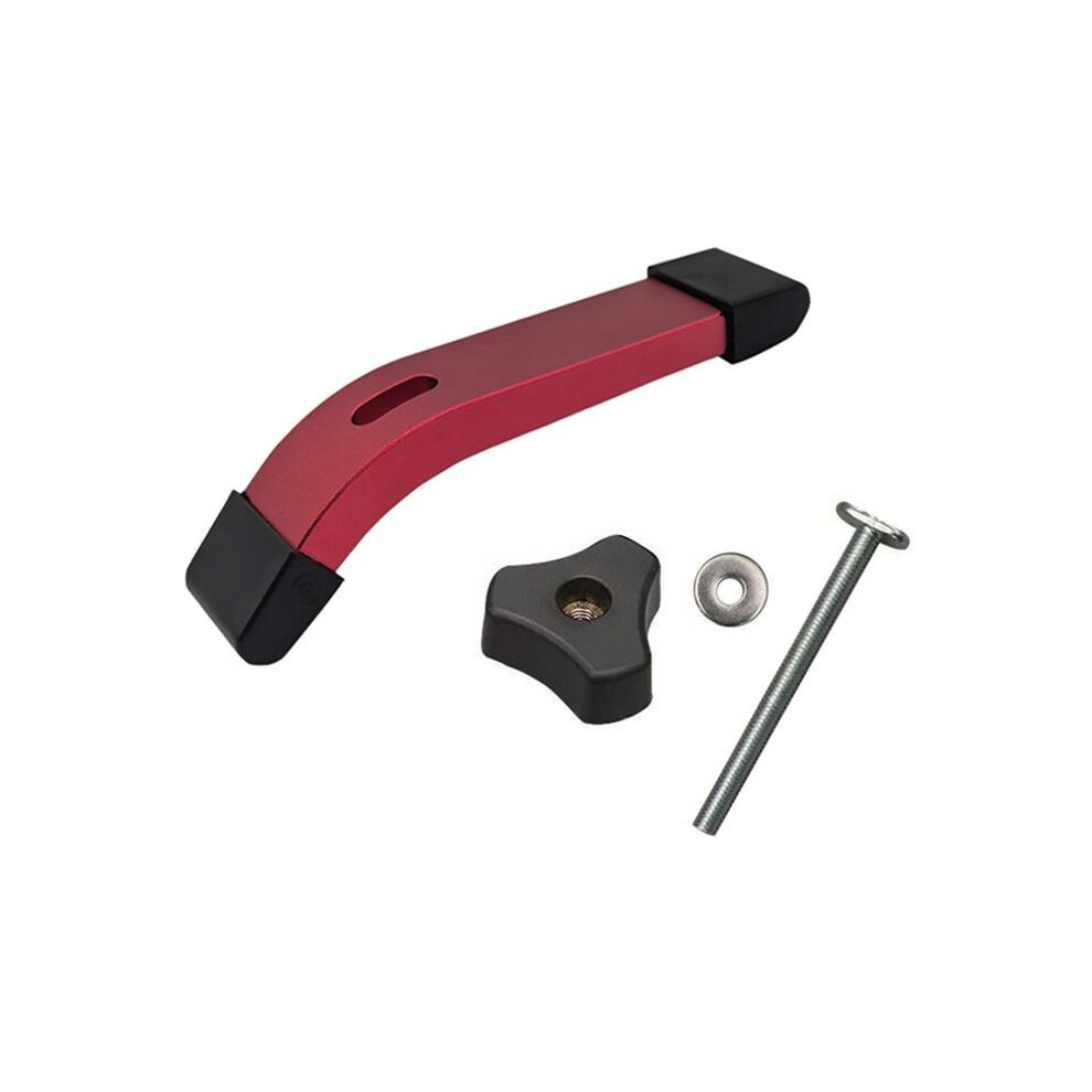 Woodworking Table Aluminum Alloy Quick Acting Hold Down Clamps, For T Slider Handle Workbench Auxiliary Tool 6031413180649
