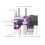 For Voron 2.4 Afterburner Toolhead PCB Board 3D Printer Extruder Hotend Adapter HU8D 6