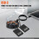 10  USB Hub Multiport USB 3.0 Hub Splitter, USB Adapter Extender for Laptop, Desktop, PC, Car, Game Console 5